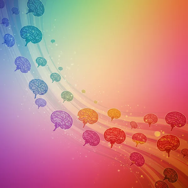 Diverse brains showing a spectrum of human cognition.