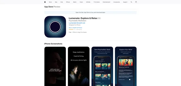 Lumenate: Explore & Relax (iOS)