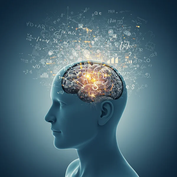 Person with abstract thoughts, concepts, and facts.