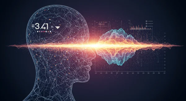 AI report visualizing a personalized map of cognitive insights